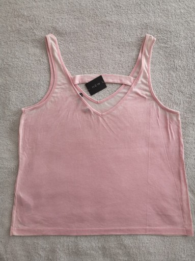 Zdjęcie oferty: Nowy różowy ombre top bluzka New Look 44