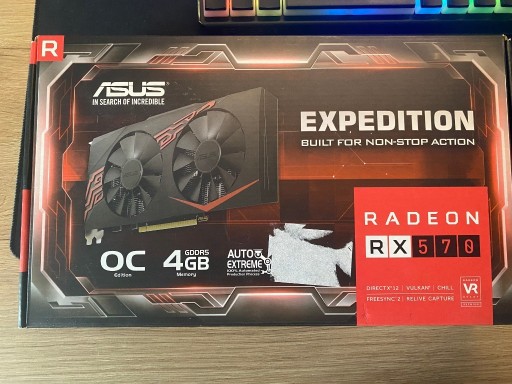 Zdjęcie oferty: Karta Graficzna RX 570 4GB ASUS EXPEDITION