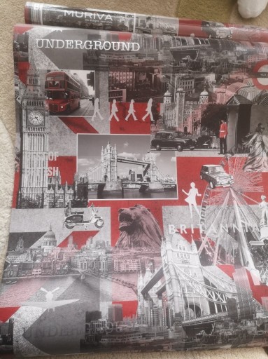 Zdjęcie oferty: Tapeta papierowa wzory miasta Londyn 