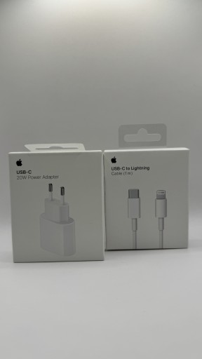 Zdjęcie oferty: Ładowarka sieciowa 20 W + Kabel Lightning USB C