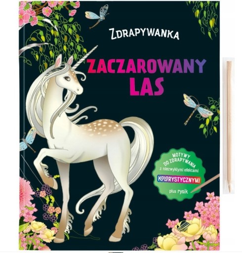 Zdjęcie oferty: ZDRAPYWANKA ZACZAROWANY LAS 24 STRONY RYSIK