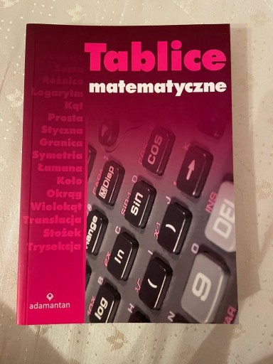 Zdjęcie oferty: Tablice matematyczne 