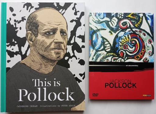 Zdjęcie oferty: POLLOCK, książka + film, zestaw x2