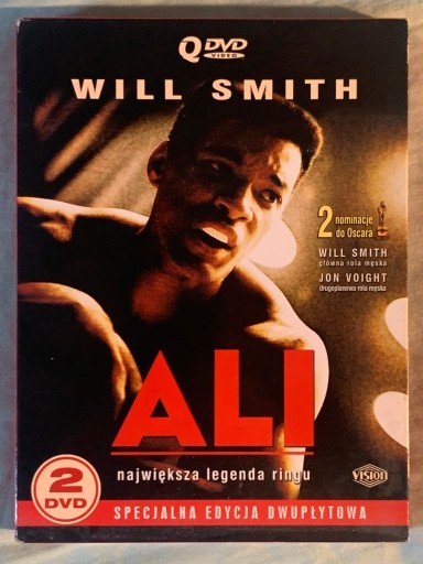 Zdjęcie oferty: Ali DVD dwie płyty: Film i dodatki seria: Q DVD