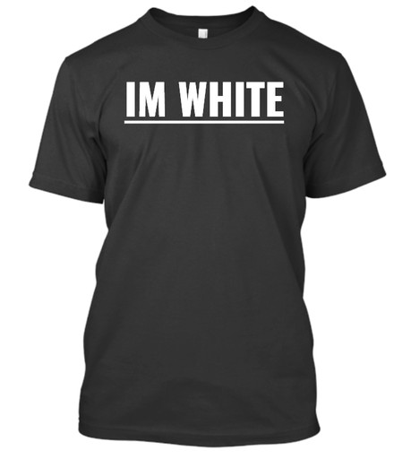 Zdjęcie oferty: Koszulka "Im White" Dziecięca/Dla Młodzieży