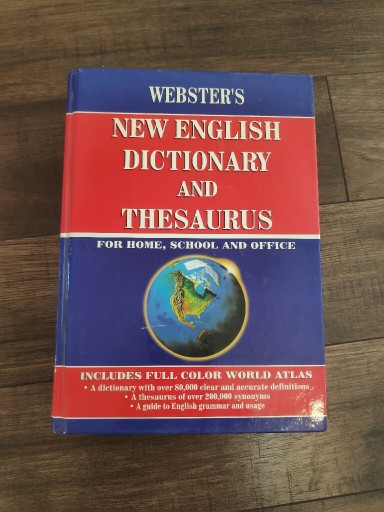 Zdjęcie oferty: Websters new english dictionary