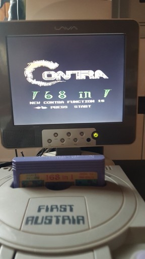 Zdjęcie oferty: Kartridż 168 in 1 Contra Pegasus Famicom 