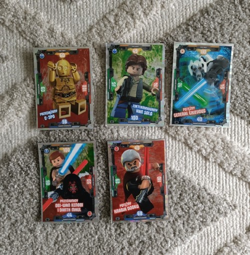 Zdjęcie oferty: Karty LEGO Star Wars seria 3 zestaw nr4