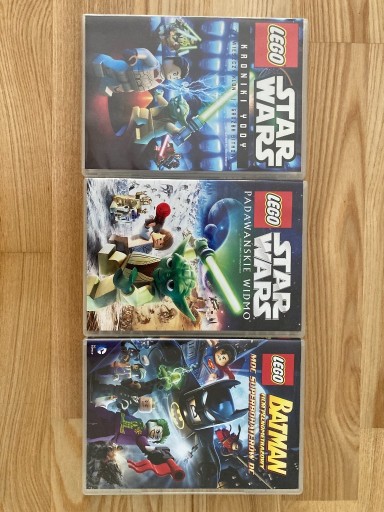 Zdjęcie oferty: Lego Star Wars i Batman DVD idealne