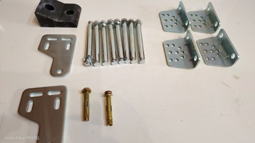 Zdjęcie oferty: Elementy stalowe napędu bramy skrzydłowej 