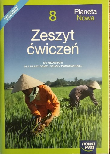 Zdjęcie oferty: Zeszyt ćwiczeń Geogragia klasa 8 Nowa Era