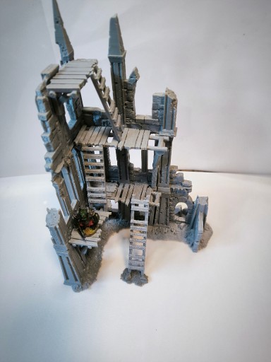Zdjęcie oferty: Gotycka fasada RPG Diorama Makieta