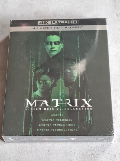 Zdjęcie oferty: Film Matrix Kolekcja Deja Vu bluray 4k folia 