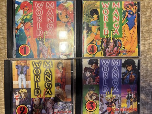 Zdjęcie oferty: Anime - Manga World CD 1,2,3,4