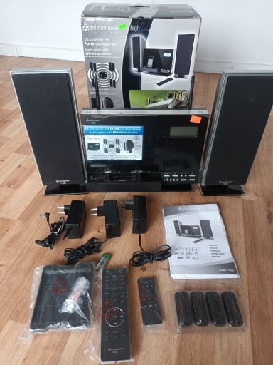 Zdjęcie oferty: Wieża Stereo Soundmaster DISC 180 CD/MP3 USB SD 