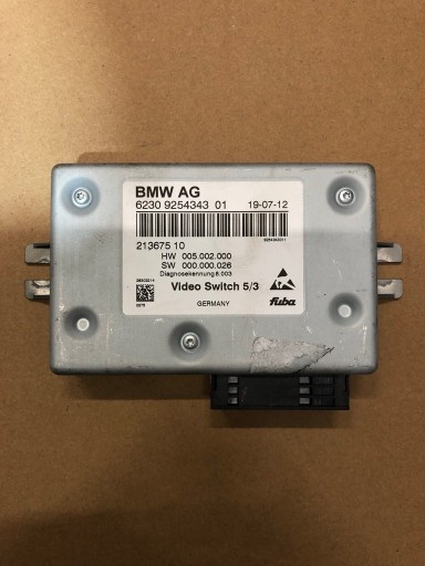 Zdjęcie oferty: MODUŁ VIDEOSWITCH TV BMW F01 F10 9254343