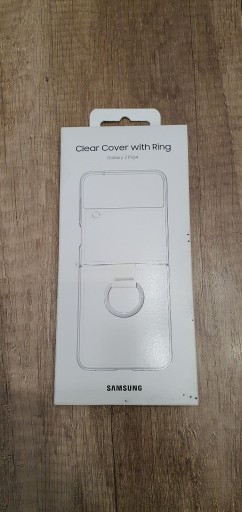 Zdjęcie oferty: Etui Clear Cover with Ring do Samsung Z Flip4