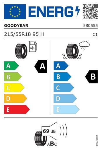 Zdjęcie oferty: Opony letnie GOODYEAR 215/55/18