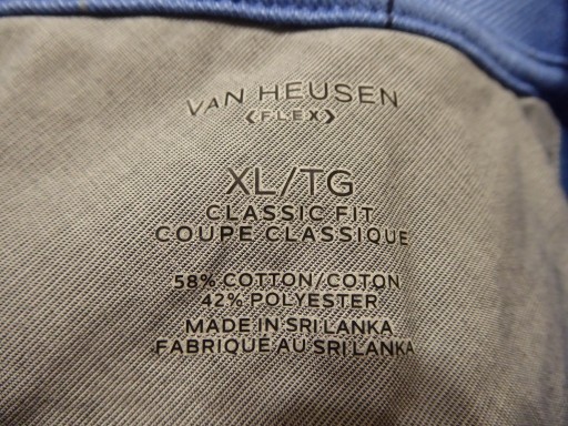 Zdjęcie oferty: Koszulka polo VAN HEUSEN z USA XL/XG nowa