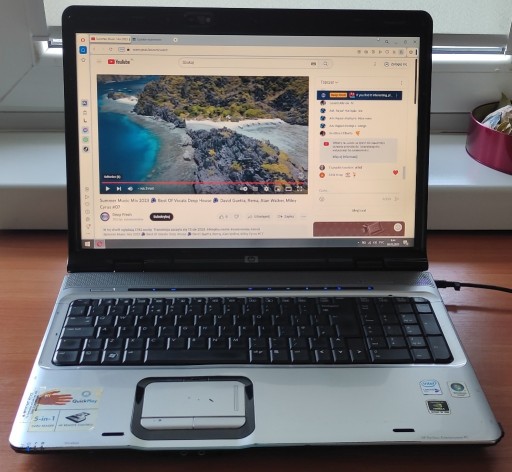 Zdjęcie oferty: HP Pavilion 17" dv9500 core 2 duo t5800