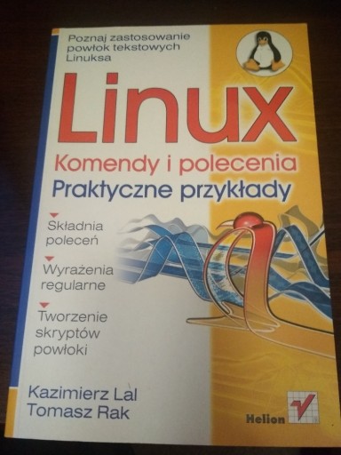 Zdjęcie oferty: Linux. Komendy i polecenia. Praktyczne przykłady