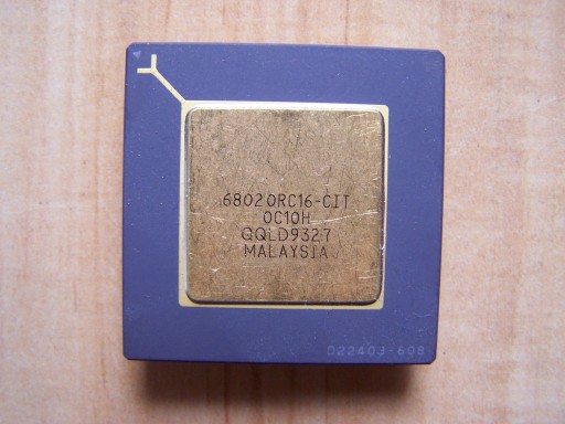 Zdjęcie oferty: Bardzo stary procesor 68020RC16-CIT