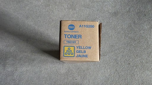 Zdjęcie oferty: Toner TN319Y Konica A11G250 żółty oryginalny