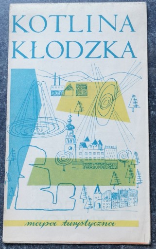 Zdjęcie oferty: Kotlina Kłodzka mapa turystyczna 1969