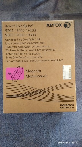 Zdjęcie oferty: Xerox ColorQube 9201/9202 Magenta 108R00838