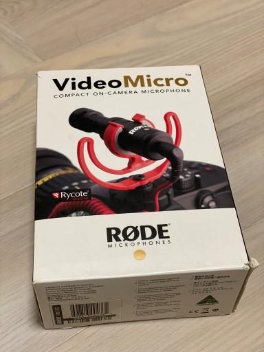 Zdjęcie oferty: RODE VIDEOMICRO Mikrofon aparatu smartfonów kamer