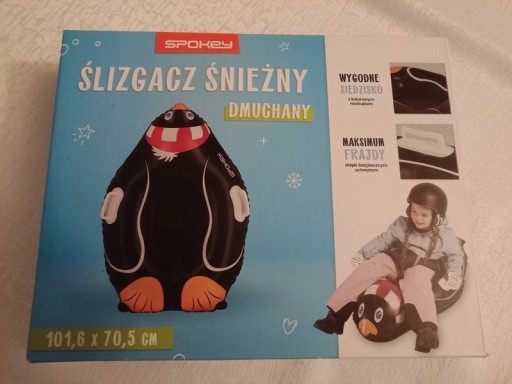 Zdjęcie oferty: Ślizgacz śnieżny dmuchany pingwinek