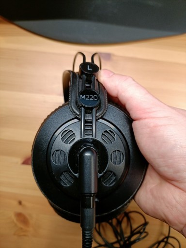 Zdjęcie oferty: AKG M220 słuchawki studyjne półotwarte!