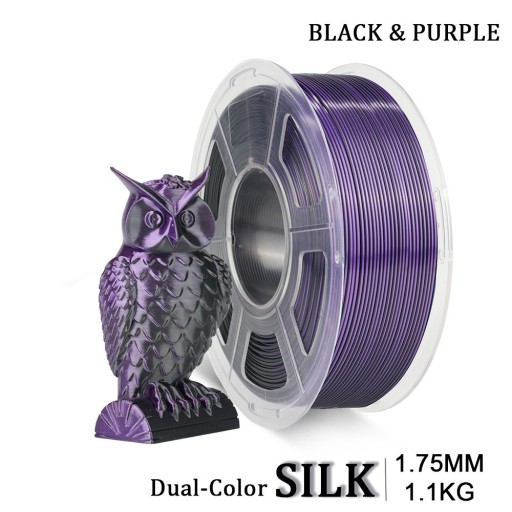 Zdjęcie oferty: Filament Dual Color Silk PLA+ Sunlu/Jayo 1.1kg