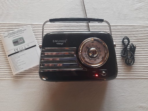Zdjęcie oferty: Radio Vintage z głośnikiem Bluetooth.