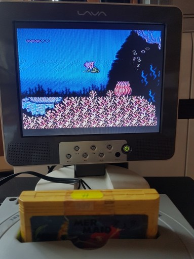 Zdjęcie oferty: Kartridż Ariel Mała Syrenka Pegasus Famicom