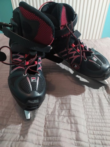 Zdjęcie oferty: Łyżwy hokejowe regulowane rozm. 38-41 Fila Skates