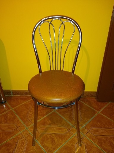 Zdjęcie oferty: Krzesło stalowe chrom 