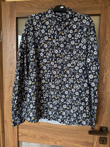 Zdjęcie oferty: Wzorzysta koszula męska z długim rękawem, Dressmann r XL-igła