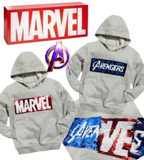 Zdjęcie oferty: MARVEL dres AVENGERS 140/146/152 na licencji