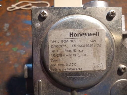 Zdjęcie oferty: Honeywell Blok regulacji gazu Miele