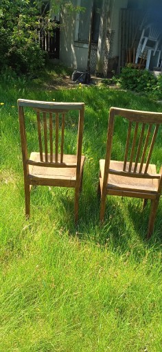 Zdjęcie oferty: Drewniane krzesła 2 szt