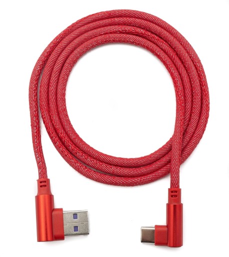 Zdjęcie oferty: Kabel USB - USB typ C 2 m czerwony