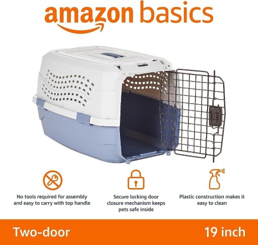 Zdjęcie oferty: Transporter dla kota AmazonBasic 25,4x30,4x48,2 cm