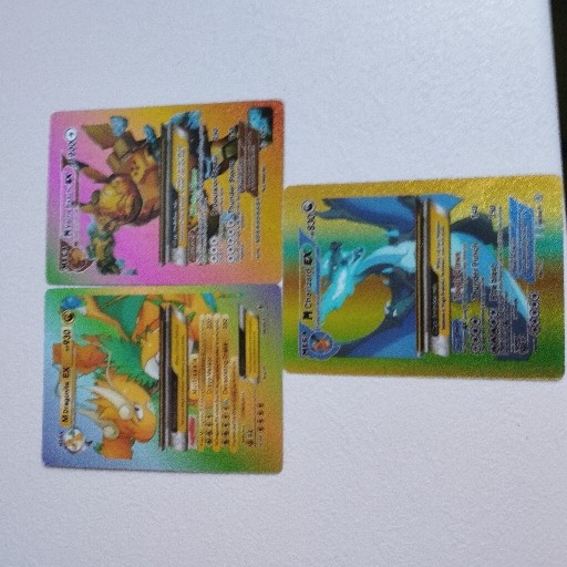 Zdjęcie oferty: 3 karty Pokemon kolorowe 