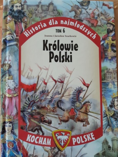 Zdjęcie oferty: Królowie Polski -seria historia dla najmlodszych