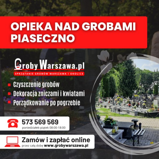 Zdjęcie oferty: Opieka nad grobami Piaseczno, sprzątanie grobów