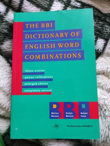 Zdjęcie oferty: The BBI Dictionary of English Word Combinations
