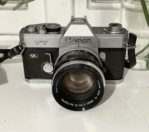 Zdjęcie oferty: Canon FT QL + Canon FL 50mm f/1.4 II (Canon FD)