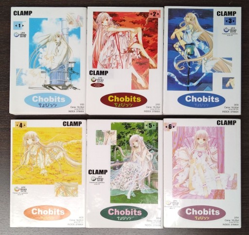 Zdjęcie oferty: Manga Chobits CLAMP tomy 1-6 JPF 2004