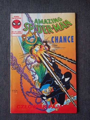 Zdjęcie oferty: SPIDERMAN 3/1991 MARVEL STAN BDB